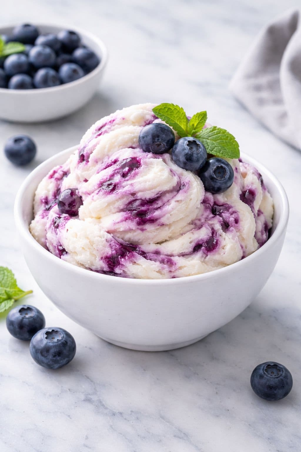 Blueberry Protein Ice-Cream
