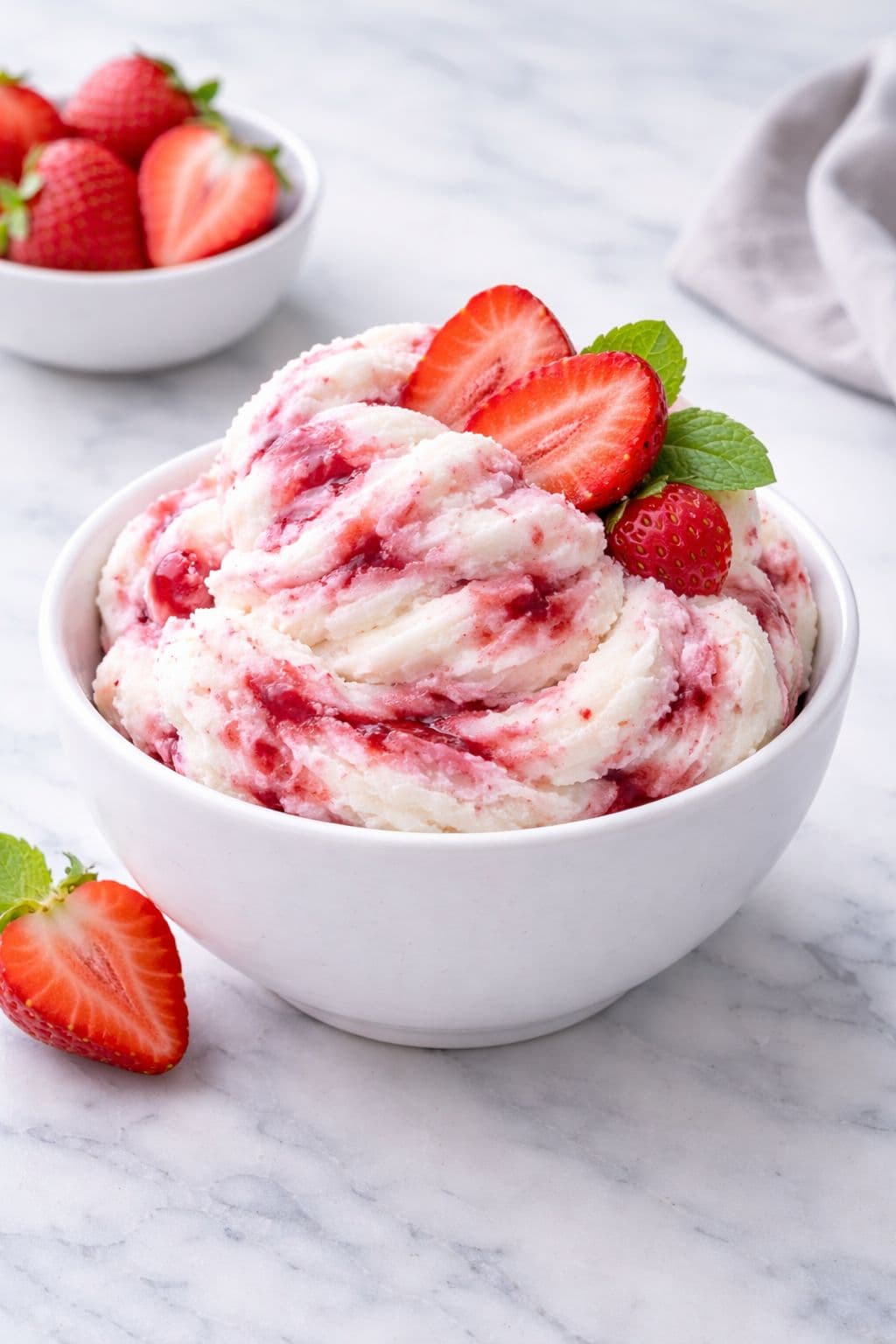Strawberry Protein Ice-Cream